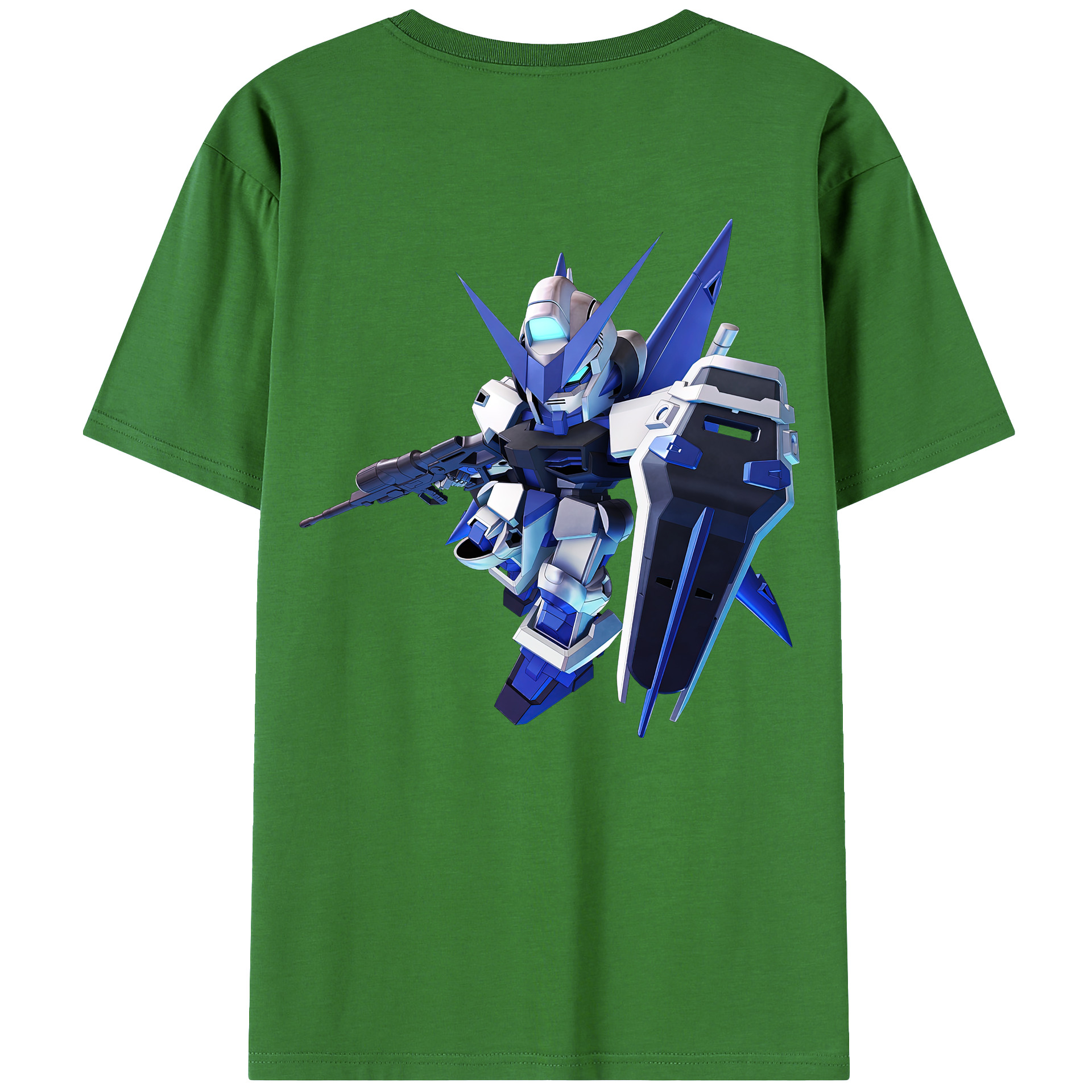 （画像用） 機動戦士ガンダム Mobile Suit Gundam レディース半袖Tシャツ(バックプリント)